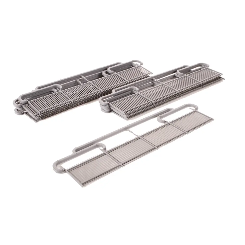 Clôture Palissade Moderne - WILLS-KITS SSM 317 - Échelle OO 1/76 / HO 1/87 - 1460 mm - Gris - 2