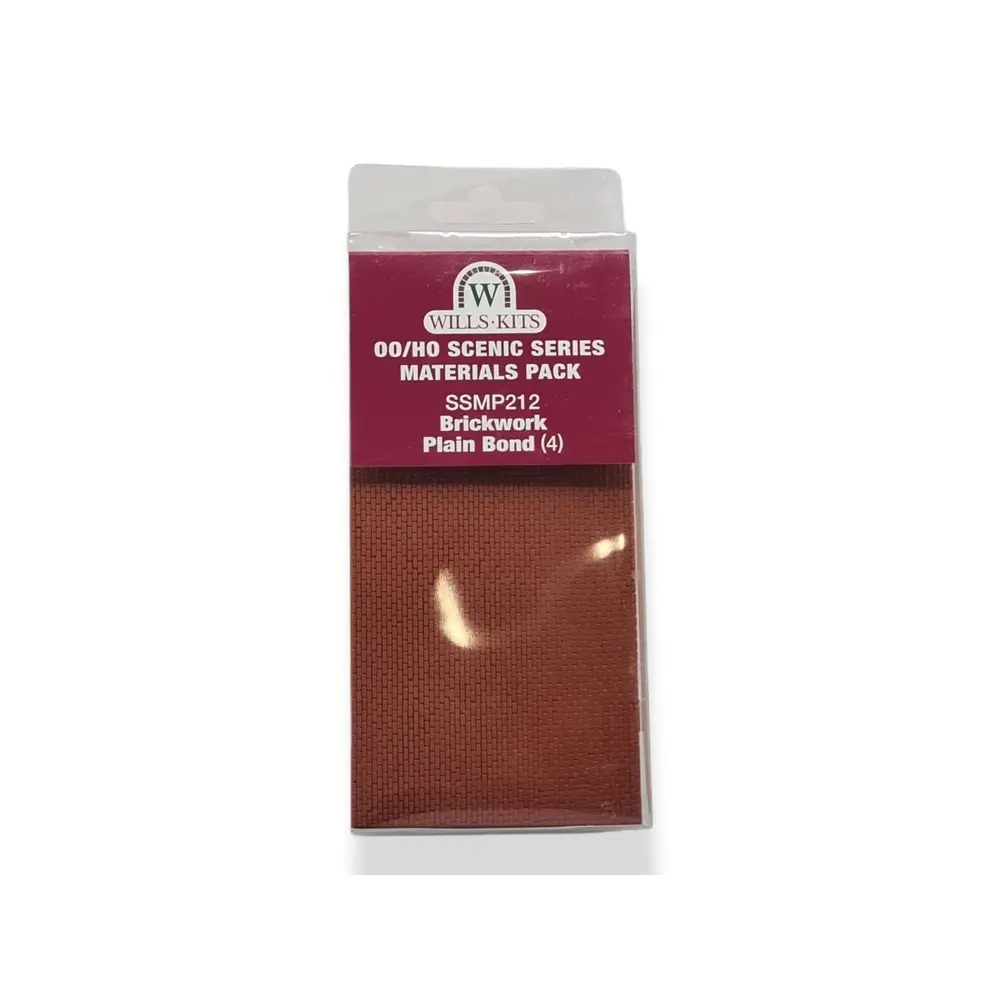 Plaques de décor Maçonnerie - Wills-kits SSMP212 - OO 1/76 - HO 1/87 - 2