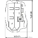 Église du village de Ditzingen - Vollmer 47736 - N 1/160 - 5