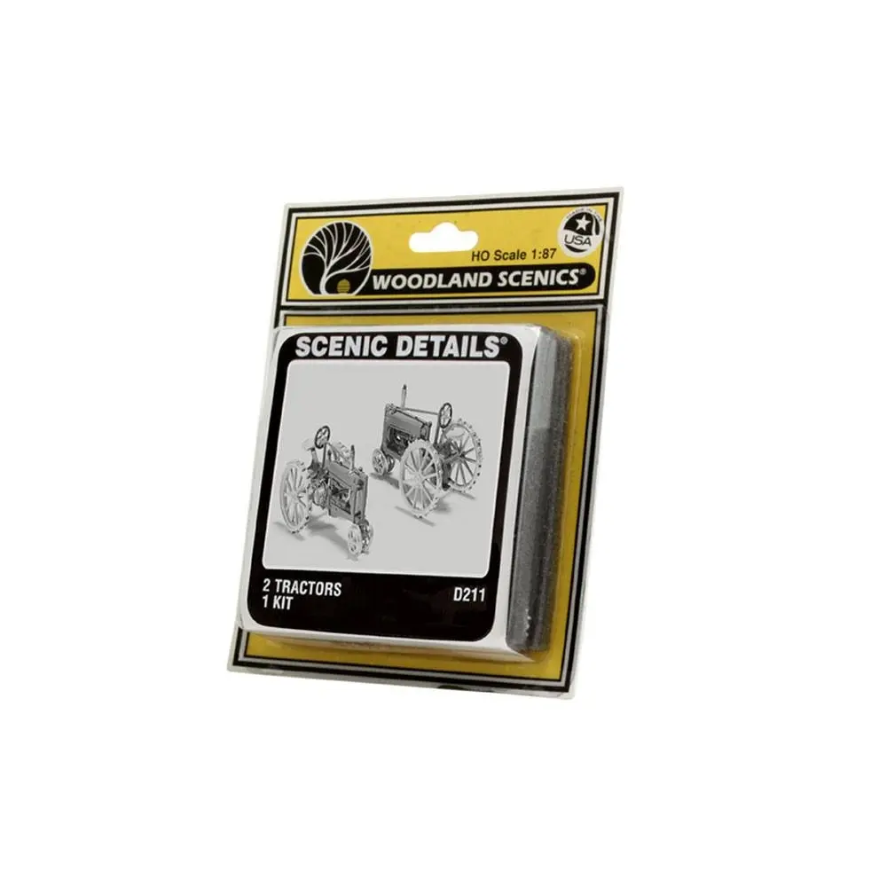 Lot de 2  tracteurs (1929-1938) - Woodland Scenics D211 - HO  1/87 - 3
