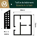 Maquette agricole Grange - Vollmer 47707 - N 1:160 - 98 x 75 x 81 mm - 5