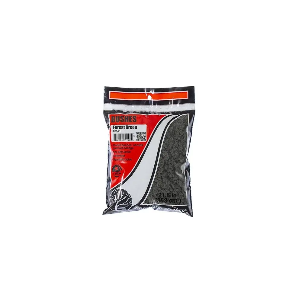 Sachet flocage buisson mélange forêt Woodland Scenics FC149 - Toutes échelles - 3