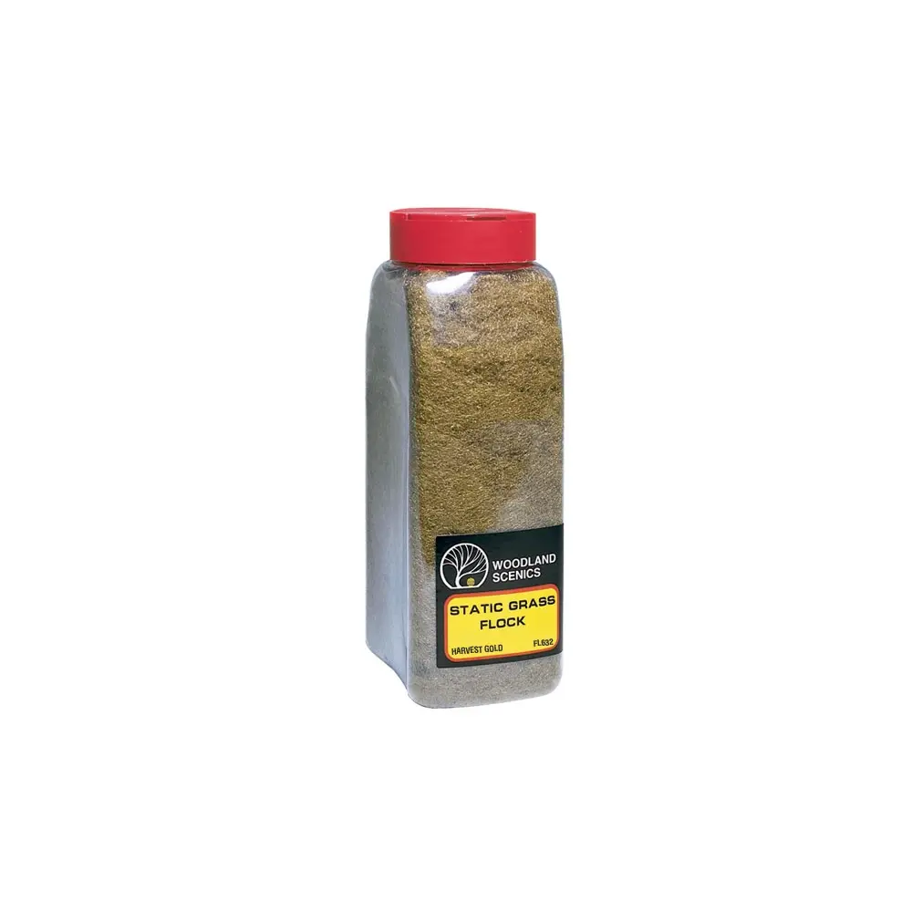 Fibres herbes jaune - Woodland Scenics FL632 - 945 mL - 2