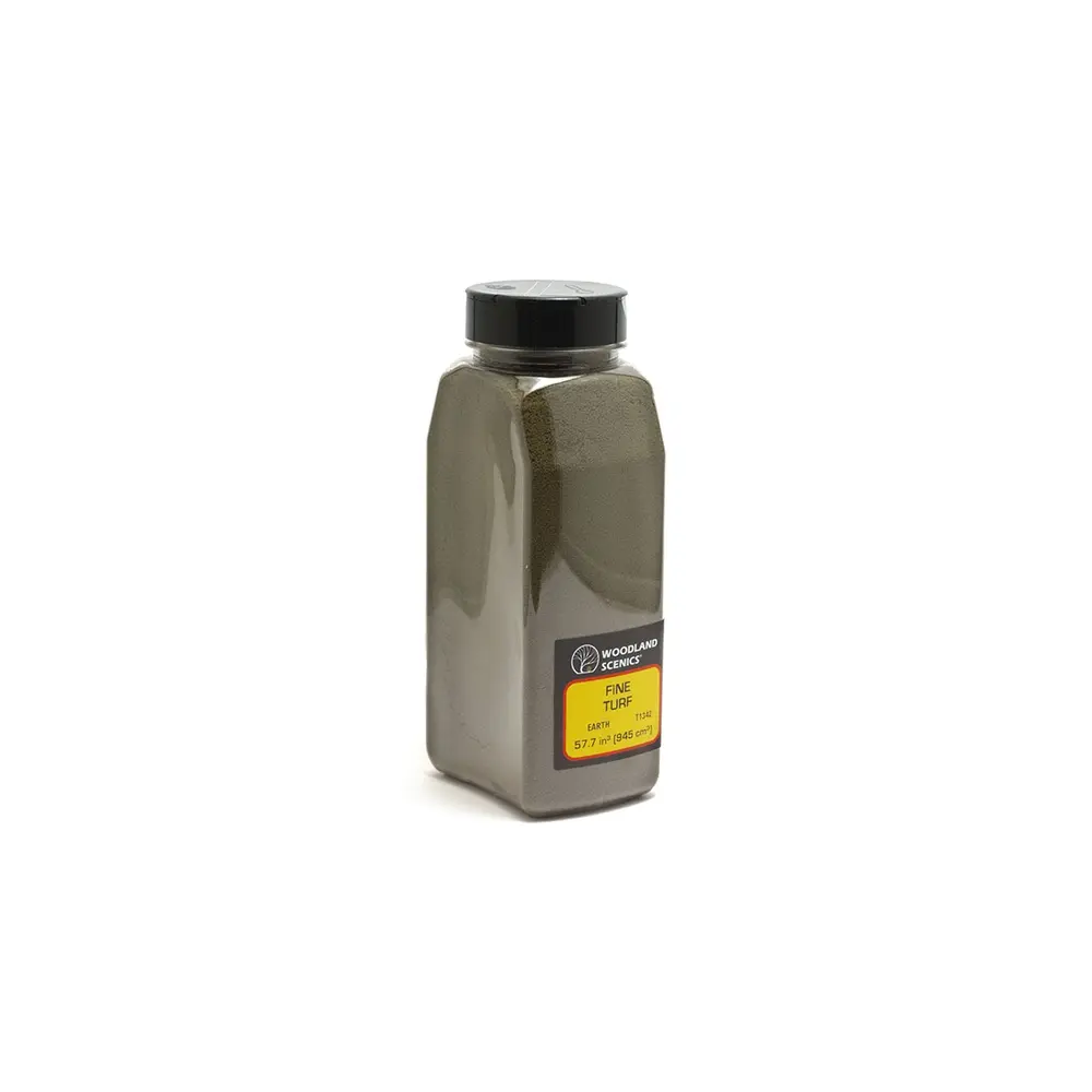 Flocage fin "terre" - Woodland Scenics T1342 - Toutes échelles - 945 mL - 2