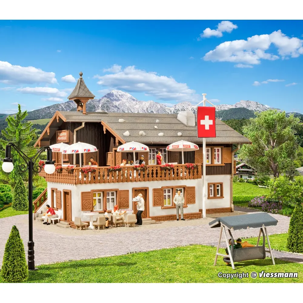 Restaurant en zone alpine - Vollmer 43706 - HO 1/87 - 3