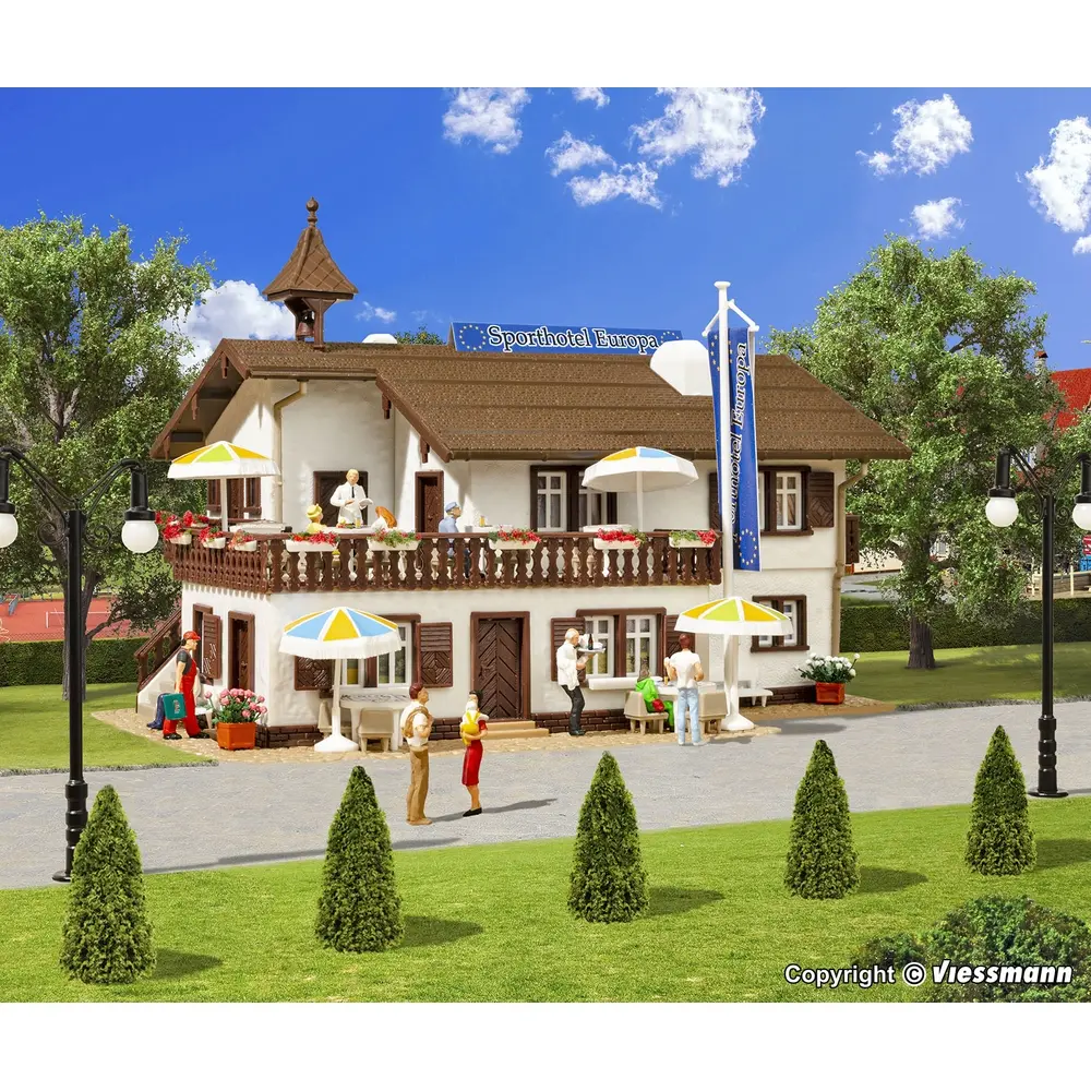 Hôtel de sport et de bien-être « Europe » - Vollmer 43808 - HO 1/87 - 3