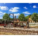 Installation ferroviaire de charbon - Vollmer 45773 - HO 1/87 - 94 x 34 x 78 mm - 2