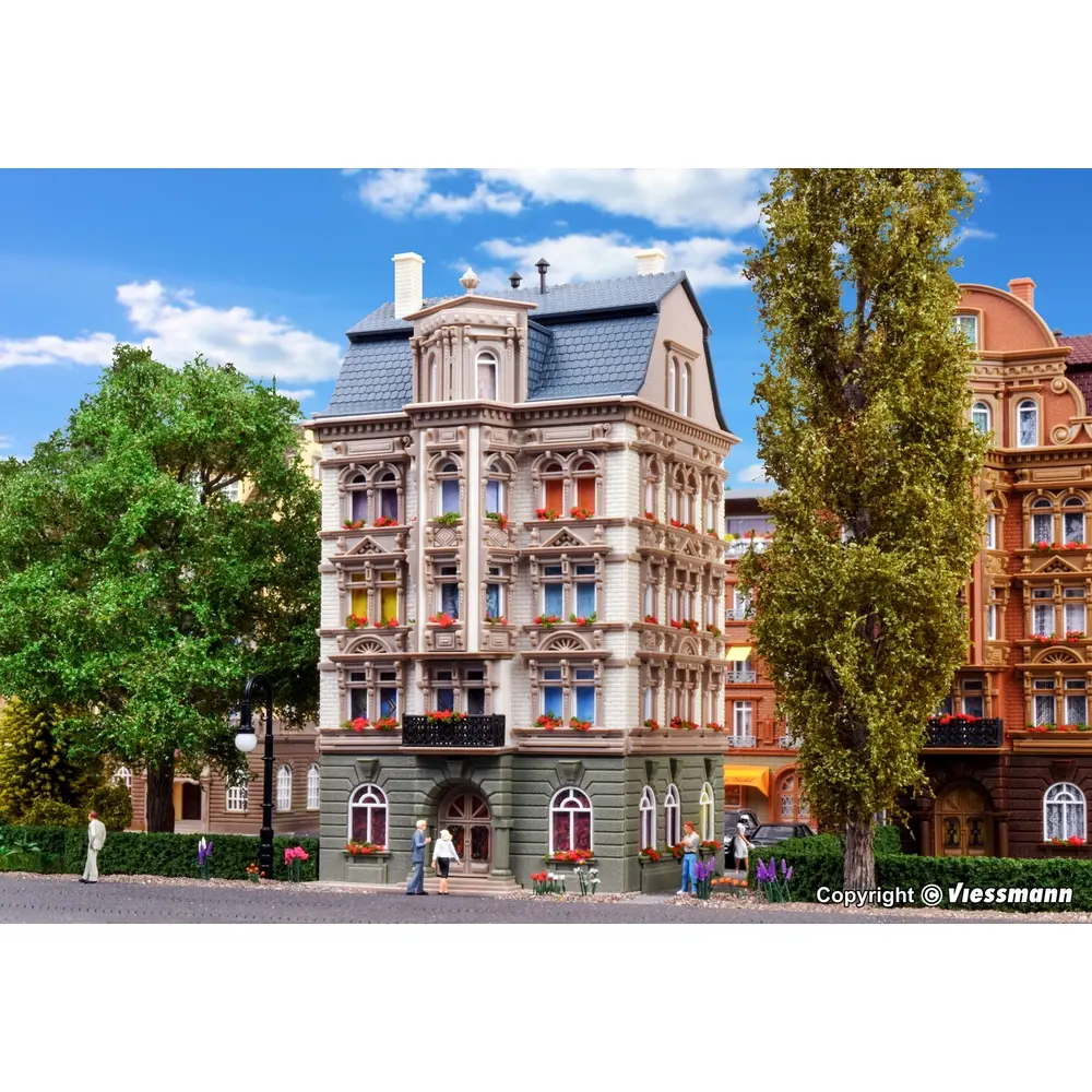 Petit immeuble de la "Schlossalle" 5 - Vollmer 43815 - HO 1/87 - 3