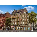 Café 5 étages - Aménagement intérieur et éclairage LED - VOLLMER 43783 - HO 1/87 - 3