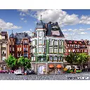 Banque maison à plusieurs étages - VOLLMER 43771 - HO 1/87 - 3