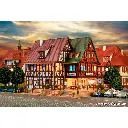 Boutique aménagée avec éclairage intérieur fonctionnel - Vollmer 43694 - HO 1/87 - 5