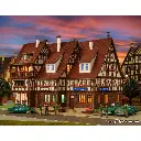 Kit éclairé Mairie, Commissariat, Prison & 1 figurine VOLLMER 43693 HO 1/87 - 4