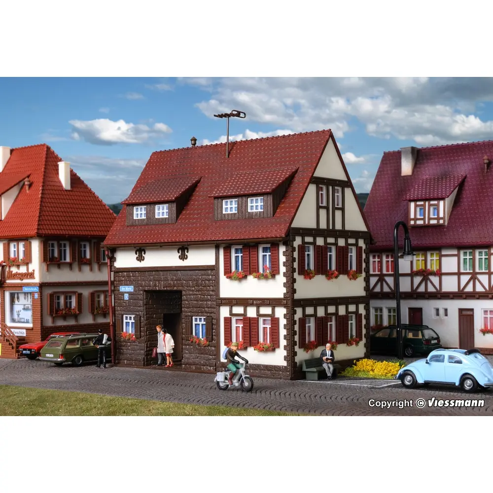 Maison en ville - VOLLMER 43653 - HO 1/87 - 3