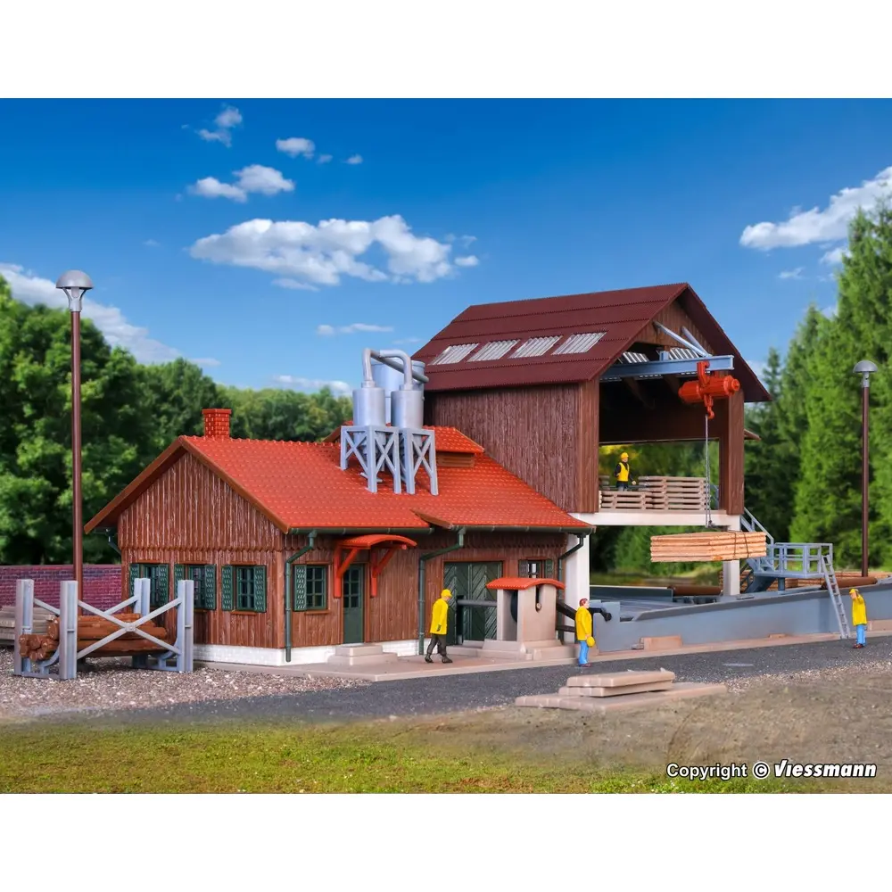 Scierie et accessoires - VOLLMER 43797 - HO 1/87  - 2