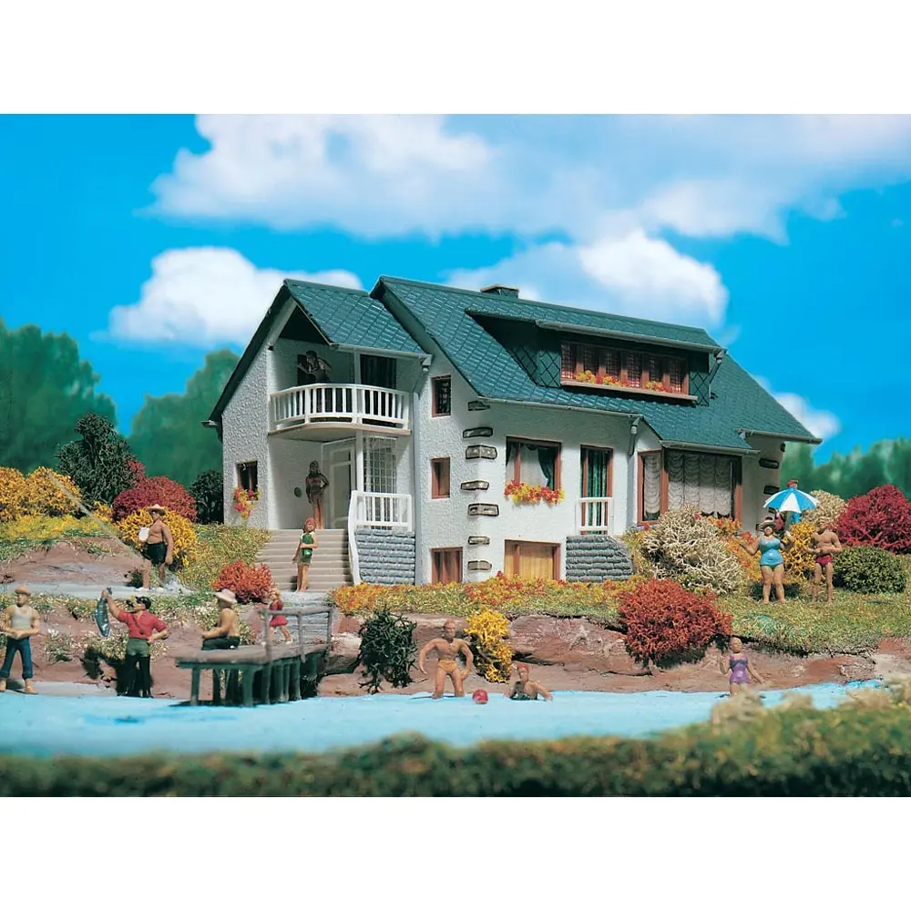 Maquette Maison au bord du lac - Vollmer 43711 - HO 1/87 - 5