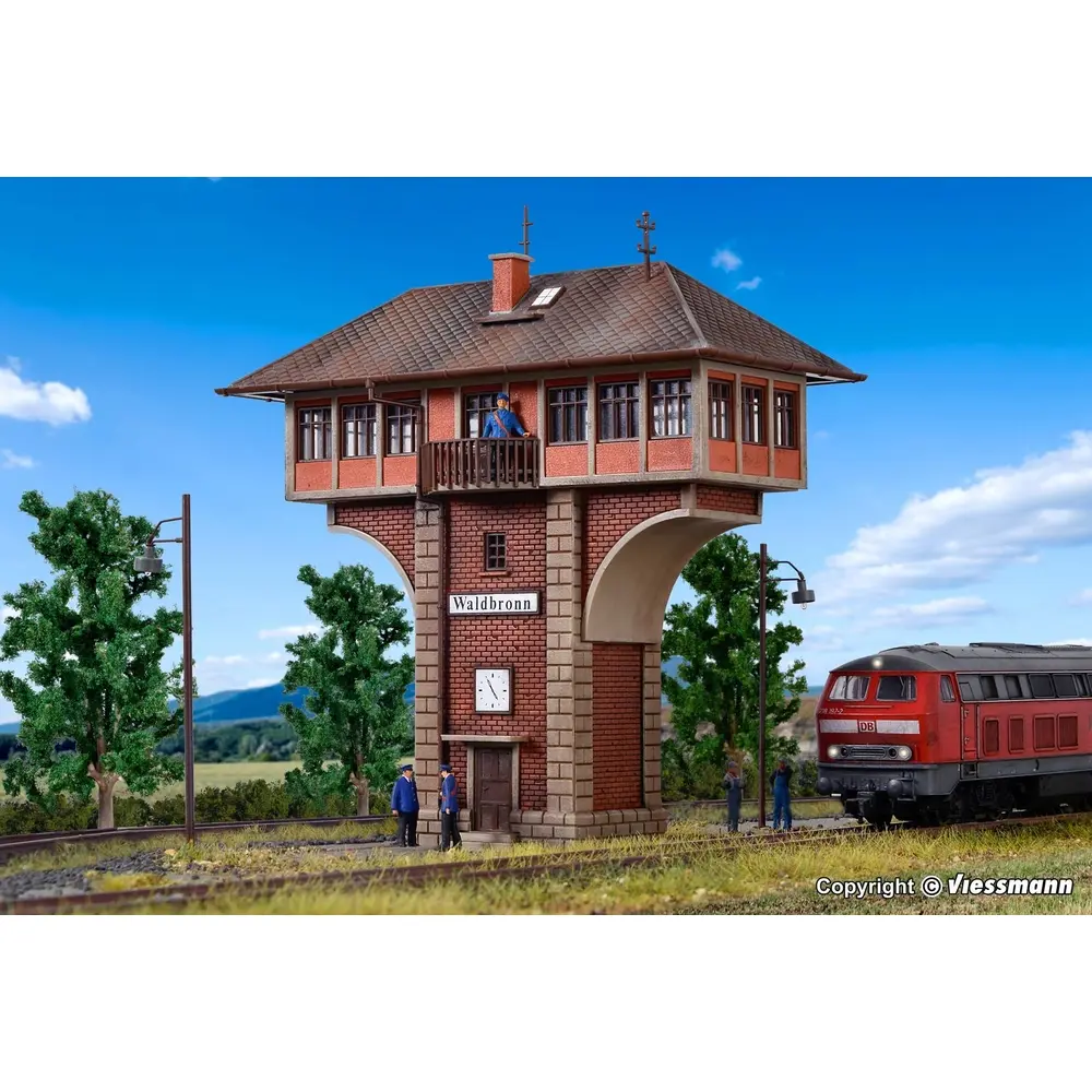 Poste d'aiguillage "Champignon" de Waldbronn VOLLMER 45738 - HO 1/87 - 2