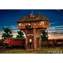 Poste d'aiguillage "Champignon" de Waldbronn VOLLMER 45738 - HO 1/87 - 4