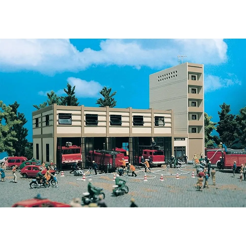 Caserne Pompier moderne VOLLMER 43759 - HO 1/87 - 2