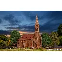 Église de la ville de Stuttgart-Berg - VOLLMER 43739 - HO 1/87 - 4