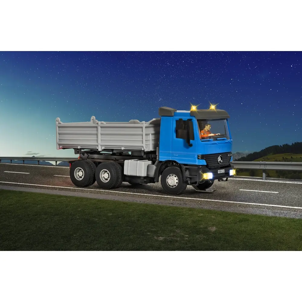 Kit de départ CarMotion MB ACTROS gyrophares VIESSMANN 8000 - HO : 1/87 - 7