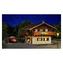 Maison d'hôtes avec abri voiture - Vollmer 43961 - HO 1/87 - 4