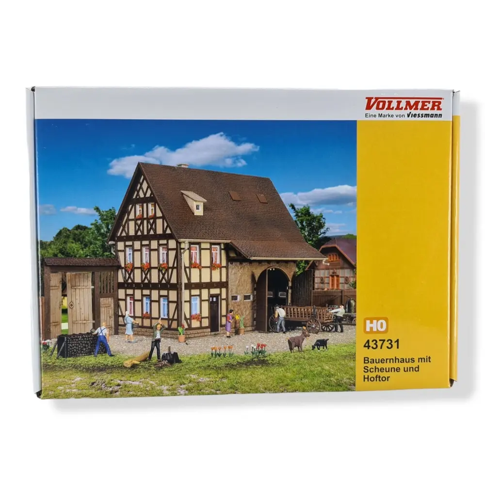 Kit maquettes agricoles - Vollmer 43731 - HO 1:87 - 580 x 10 x 55 mm - 4