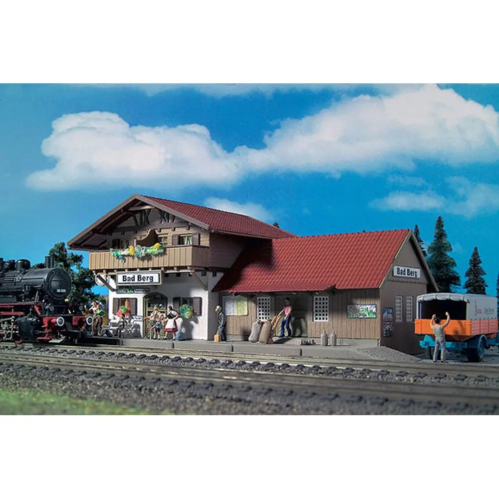 Gare "Bad Berg" - Vollmer 43526 - HO 1/87 - 240 x 125 x 95 mm - 4