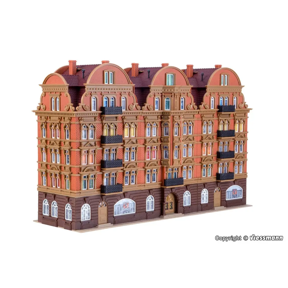 Palace 6 étages avec nombreux détails - VOLLMER 43775 - HO 1/87 - 2