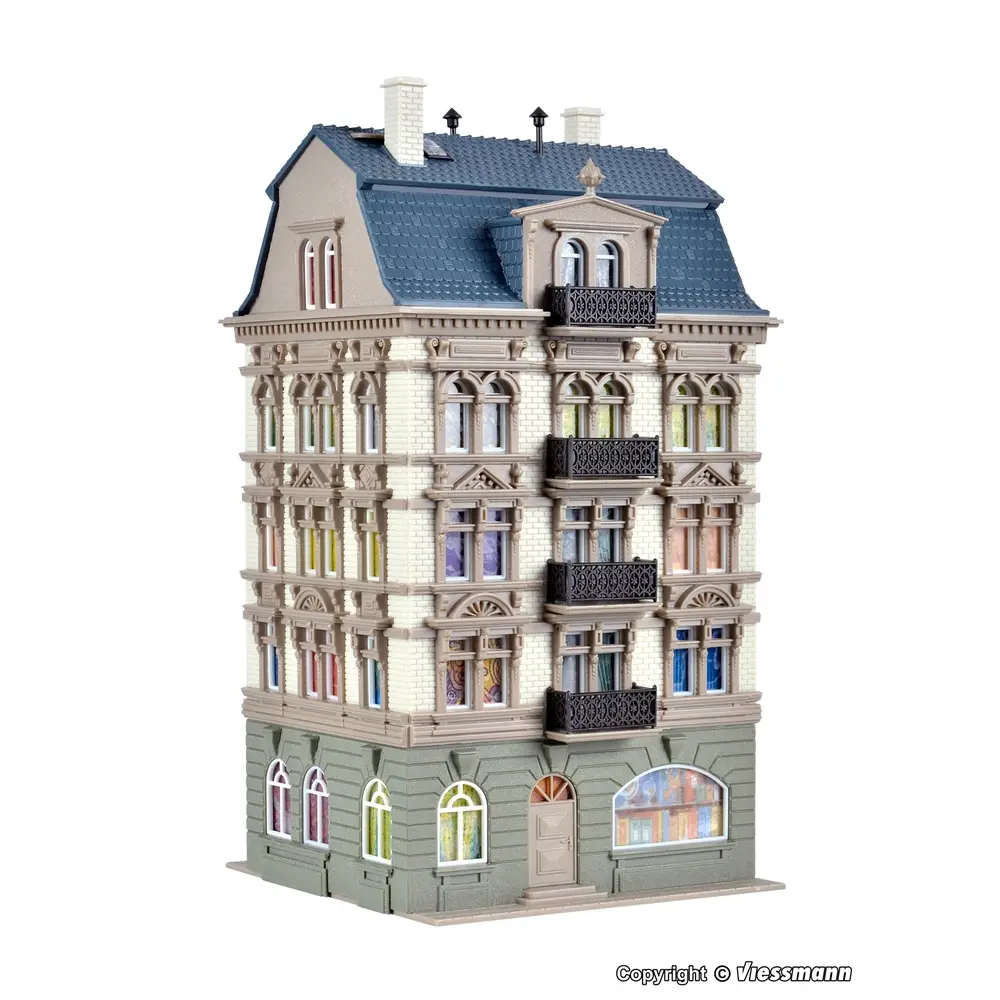 Petit immeuble de la "Schlossalle" 5 - Vollmer 43815 - HO 1/87 - 2