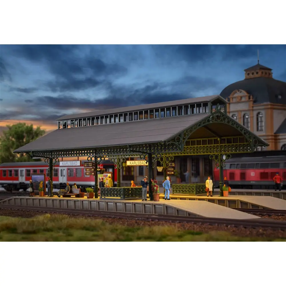 Quai couvert - VOLLMER 43545 - HO 1/87 - 3