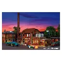 Usine "Aktien-Brauerei" avec chaufferie intérieur - Vollmer 45609 - HO : 1/87 - 2