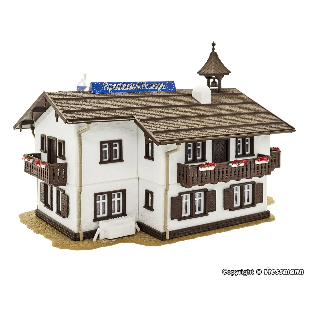 Hôtel de sport et de bien-être « Europe » - Vollmer 43808 - HO 1/87 - 2