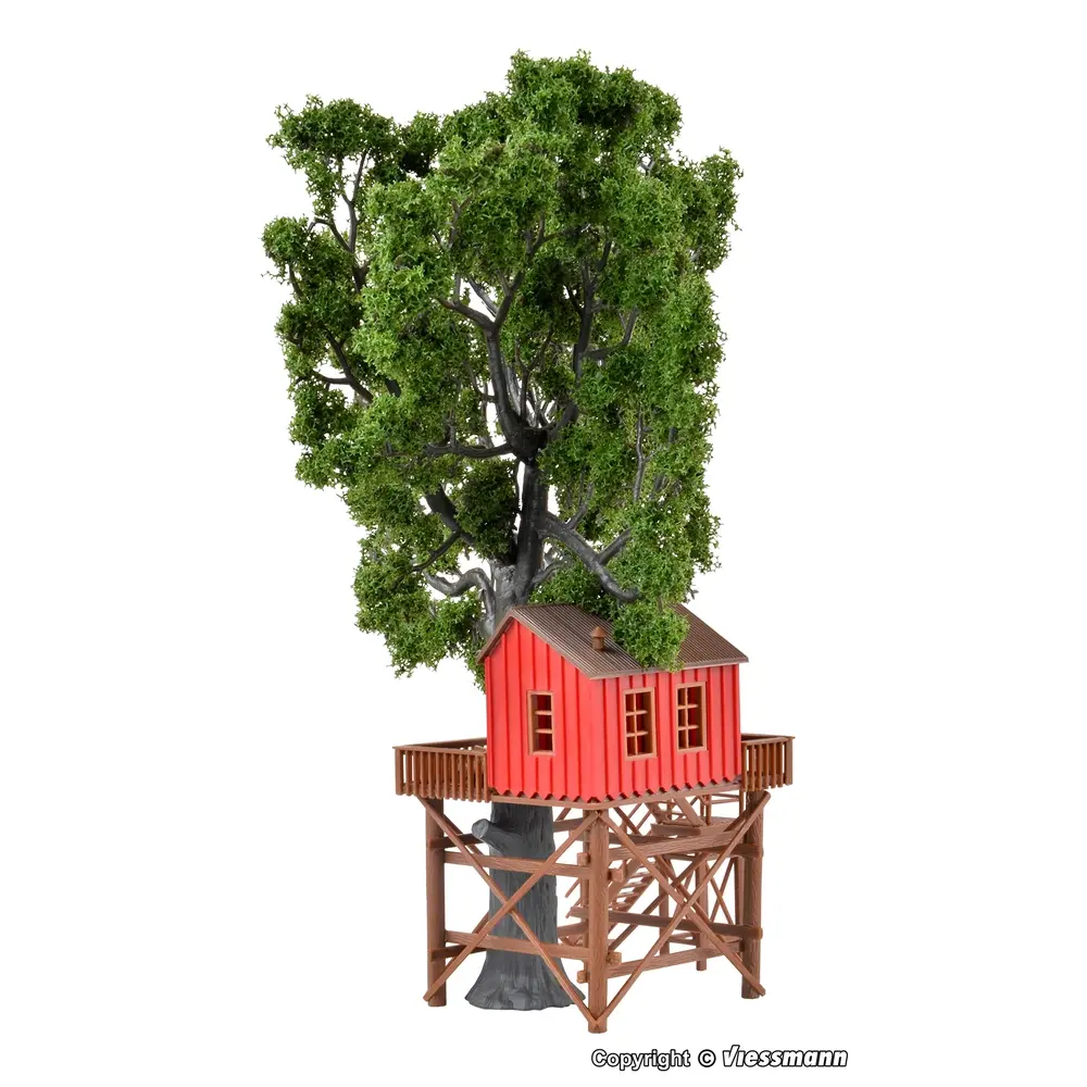 Cabane dans les arbres -  VOLLMER 43601 - HO 1/87 - 90 x 85 x 90 mm - 2