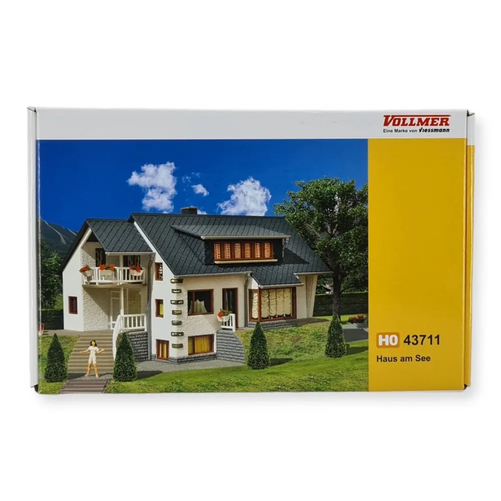 Maquette Maison au bord du lac - Vollmer 43711 - HO 1/87 - 3