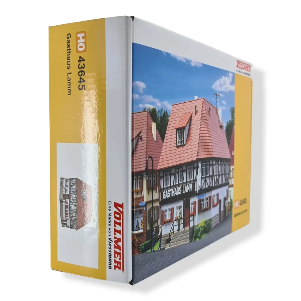 Maquette Restaurant - Vollmer 43645 - HO 1:87 - 142 x 132 x 140 mm - 3