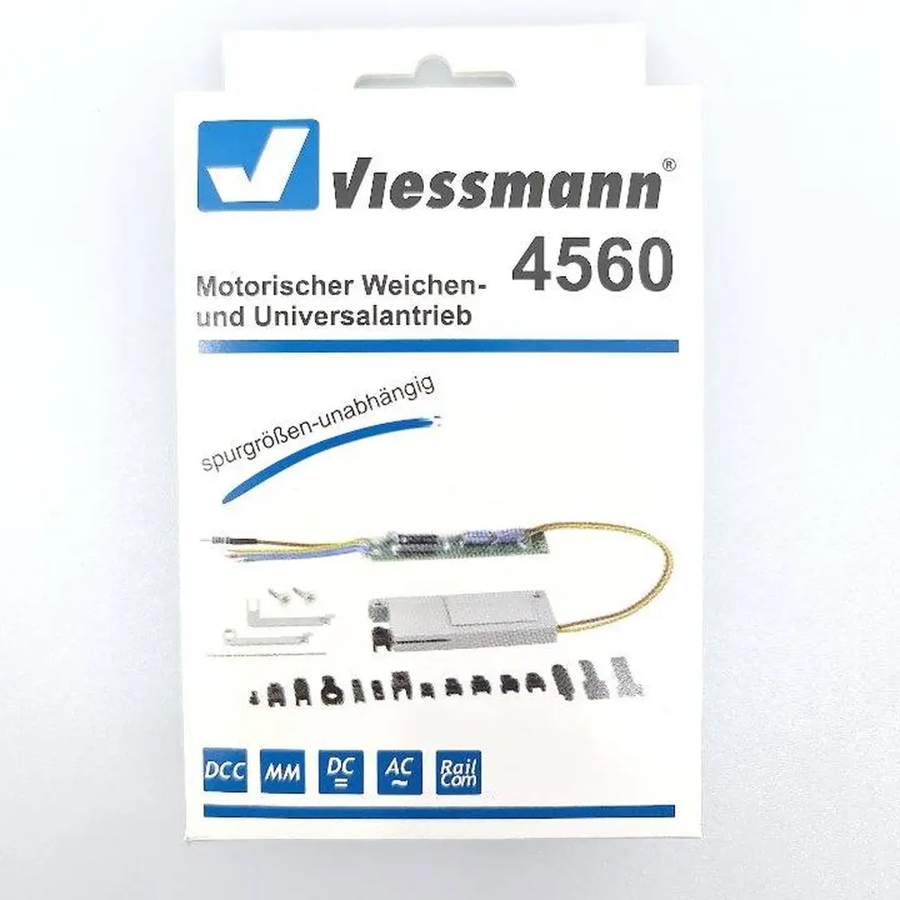 Commande d'aiguillage Viessmann 4560 signaux universels - HO 1/87 - 50 x 20.2 x 5.8 mm - 3
