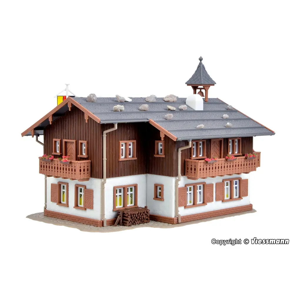 Restaurant en zone alpine - Vollmer 43706 - HO 1/87 - 2