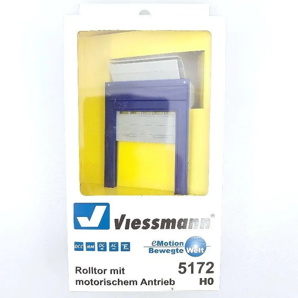 Porte de garage "volet roulant" Viessmann 5172 motorisée - HO 1/87 - 3