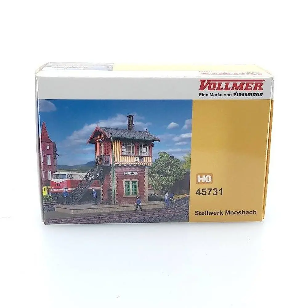 Poste d'aiguillage Moosbach - VOLLMER 45731 - HO 1/87 - 4