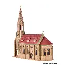 Église de la ville de Stuttgart-Berg - VOLLMER 43739 - HO 1/87 - 2