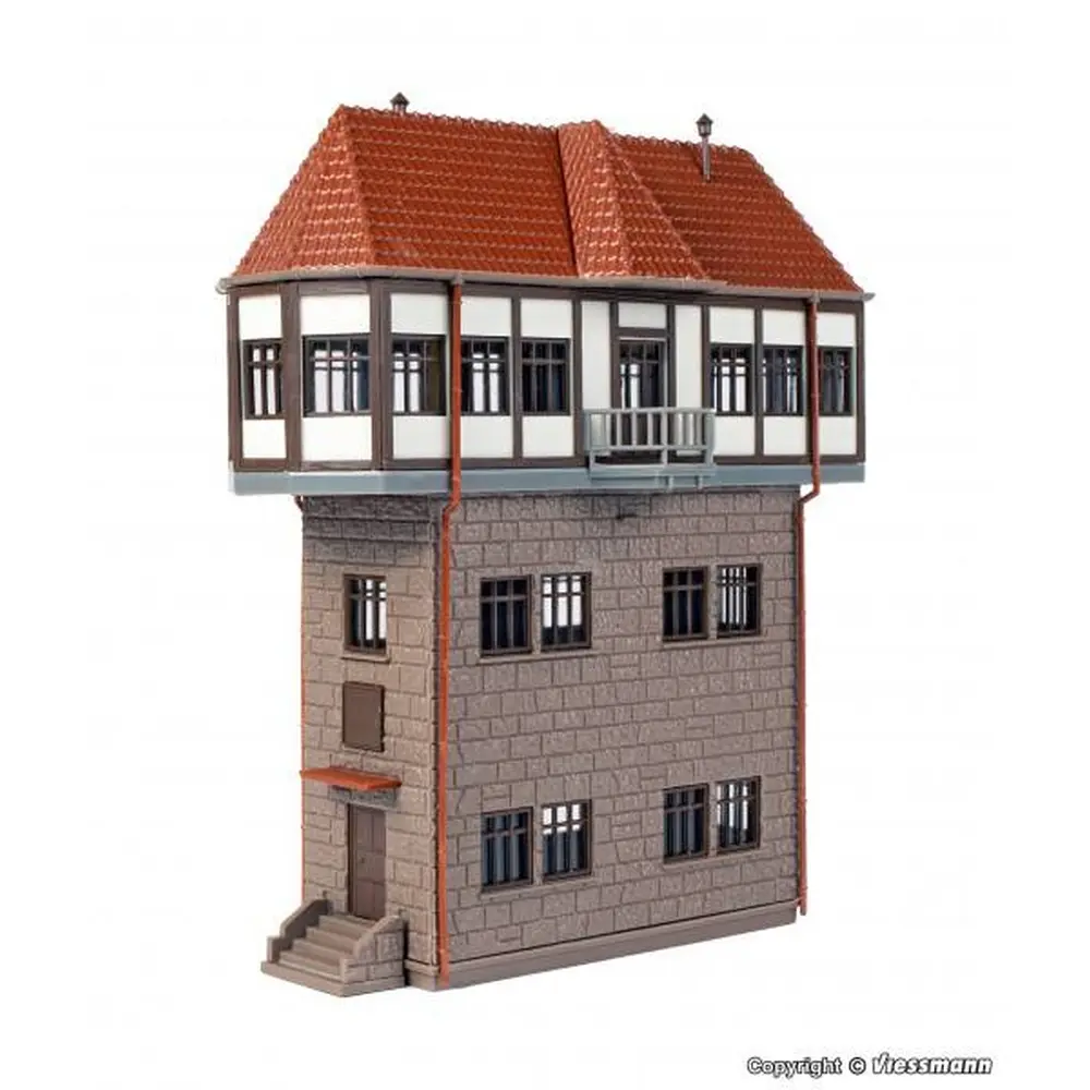 Poste d'aiguillage de Fellbach - Vollmer 45734 - HO 1/87 - 3