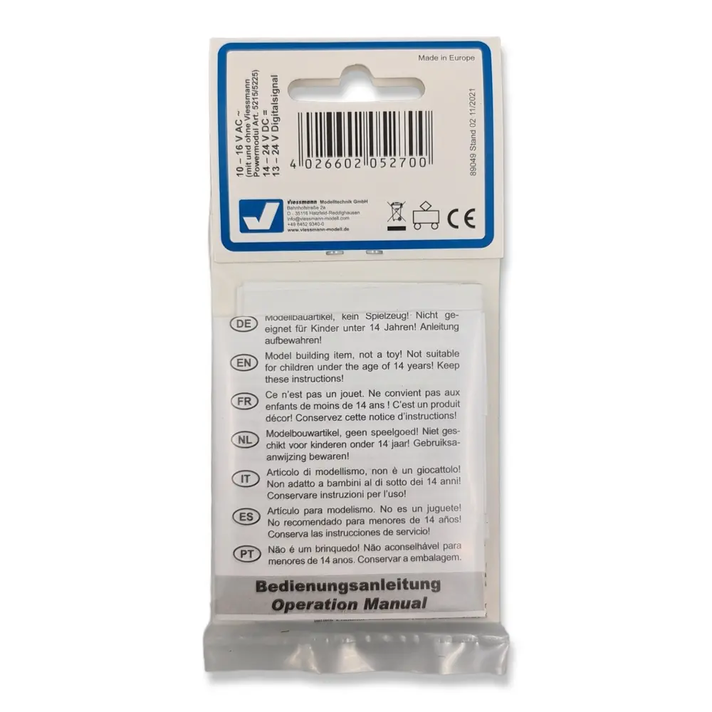 Micro clignotant avec 2 LED jaune Viessmann 5270 - Pour véhicules miniatures - 3