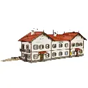 Gare "Burghausen" Vollmer 43522 - HO  1/87 - 446 x 125 x 140 mm - 5