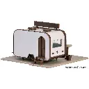 Stand de restauration rapide - VOLLMER 45135 - HO 1/87 - 2