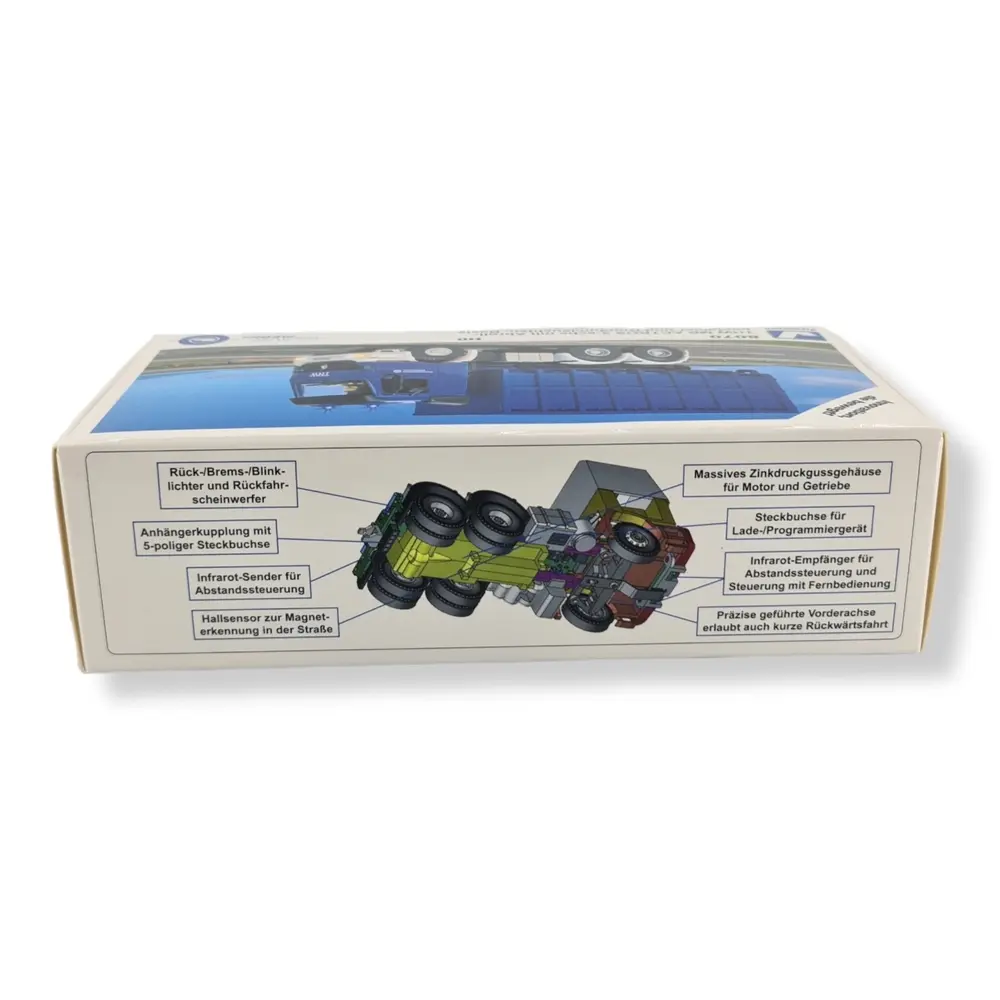 Camion Mercedes-Benz ACTROS équipé du système CarMotion - VIESSMANN 8070 - HO - 4