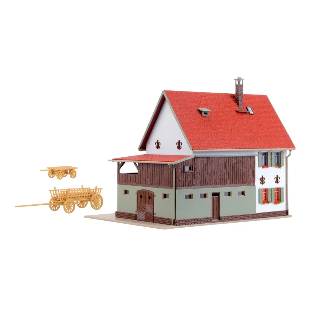 Ferme avec grange VOLLMER 43721 - HO 1/87 - 2