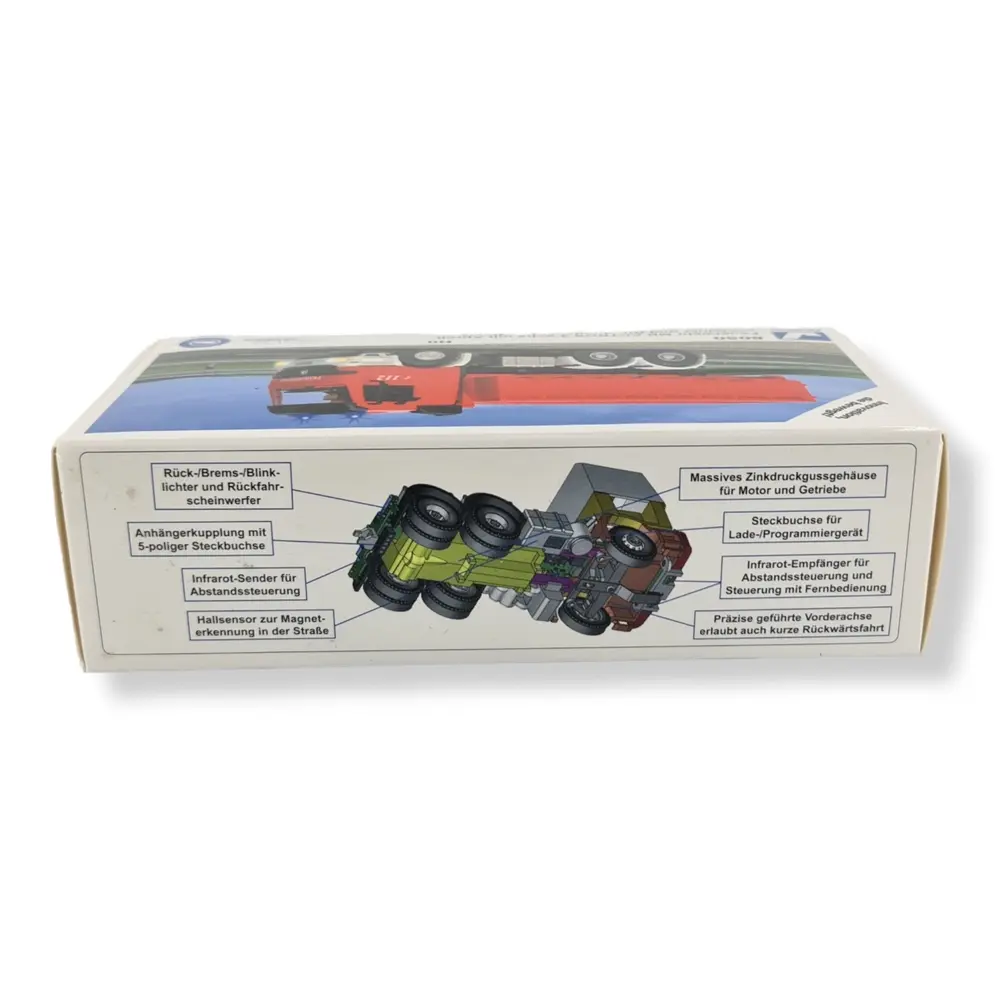 Camion de pompiers Mercedes-Benz ACTROS équipé du système CarMotion - VIESSMANN 8050 - HO - 4