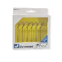 Lot de 6 lampadaires de ville Viessmann 64906 - N 1/160 - hauteur 54  mm - 2