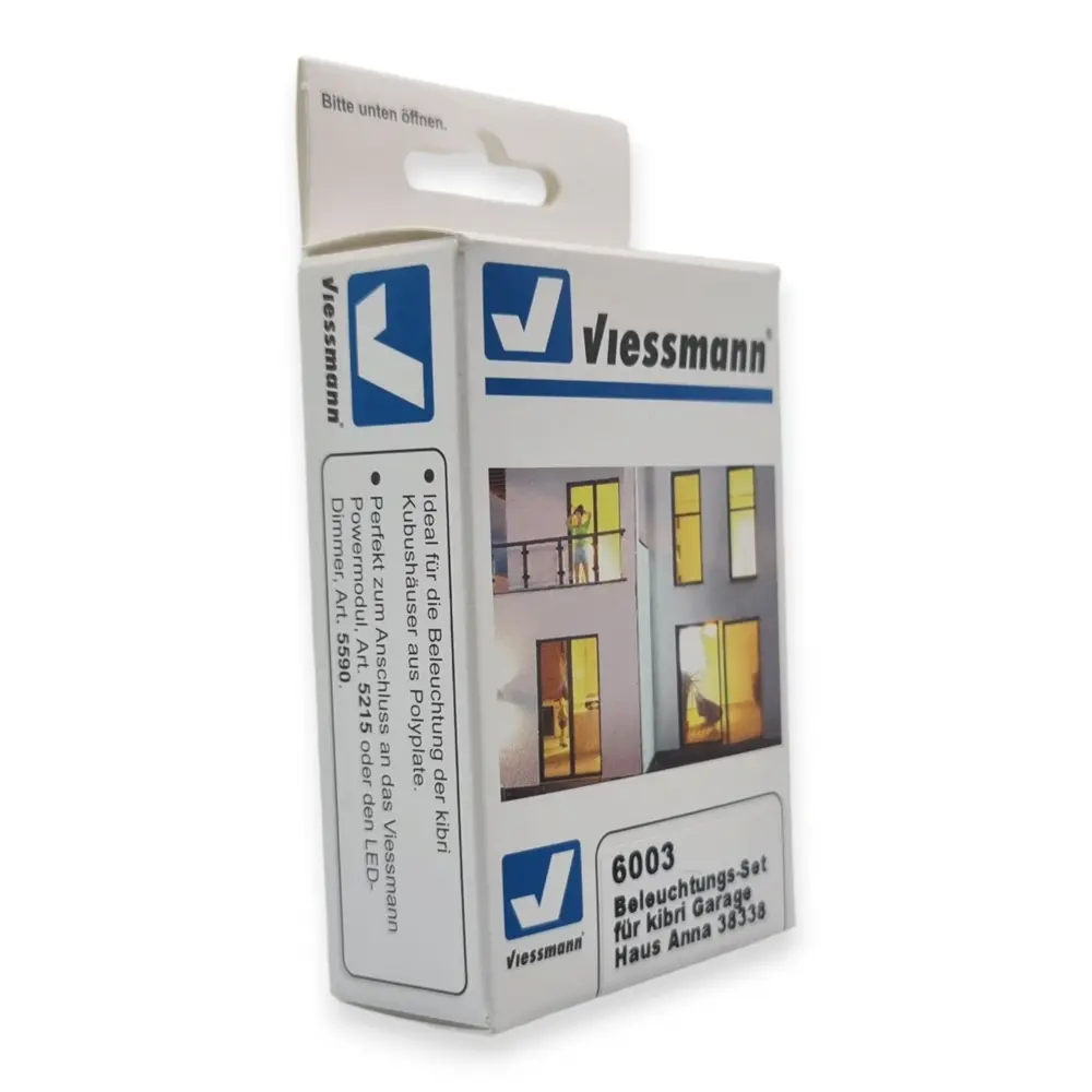 Kit 4 LED avec câbles soudés - Viessmann 6003 - HO 1/87 - 1.6 x 0.8 mm - 2