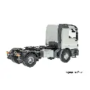 Camion semi-remorque MB ACTROS à 2 essieux, modèle de base fonctionnel - Viessmann 8114 - HO 1/87  - 2